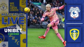 Matchday Live  Cardiff City v Leeds United  EFL Championship [upl. by Nanahs894]