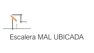 ¿Cómo Ubicar bien una Escalera [upl. by Nagn]