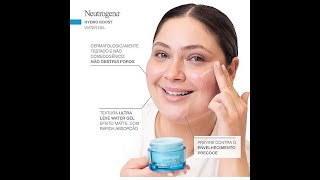 Neutrogena Hidratante Facial Hydro Boost Water Gel 50g embalagem [upl. by Yasu]