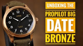 Unboxing the Propilot Big Date Bronze [upl. by Bili]