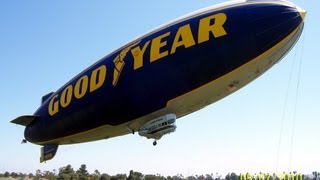 Flight in the Goodyear Blimp GZ20A quotSpirit of Americaquot N10A Carson California 2010 [upl. by Reyem]