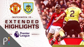 Manchester United v Burnley  PREMIER LEAGUE HIGHLIGHTS  4272024  NBC Sports [upl. by Siraj]