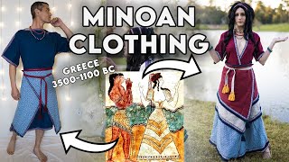 What Did Ancient Minoans Wear Creating a Minoan  Mycenaean Capsule Wardrobe [upl. by Obala]