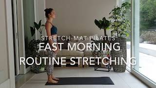 STRETCHMATPILATES 10 minuti di stretching e risveglio muscolare mattutino [upl. by Dnalevelc265]