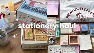 Stationery Haul 2024 🛒 ft stationery pal [upl. by Leiser]