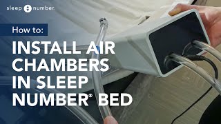 How To Install Air Chambers In Your Traditional Sleep Number Bed [upl. by Zucker]