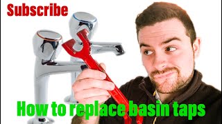 How to replace a basin taps [upl. by Haldes]