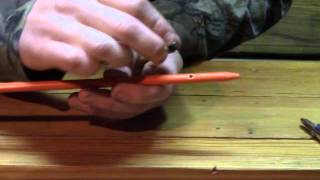 how to make a bowfishing arrow [upl. by Burchett]