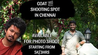 Couples Photo Shoot spot in Chennai🔥 shobanvlogs vijay thalapathy [upl. by Sirk]