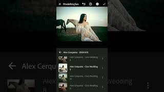 Presets Ensaios  Lightroom e Photoshop shorts [upl. by Byrle]