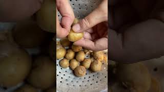 How to peel potatoes skin easily potato potatorecipe food foodie foodlover foodblogger [upl. by Leotie753]