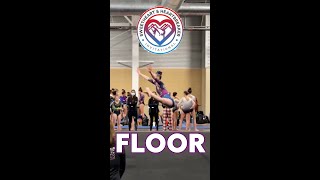 Emersyn Level 8 Floor Routine at The Sweetheart Invitational 2024 hosted by Premier Gymnastics [upl. by Burwell772]