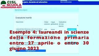 Tutorial Elenchi Aggiuntivi Prima Fascia GPS Docenti [upl. by Norac]