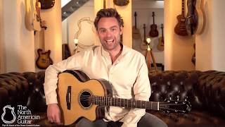 Ryan Nightingale Grand Soloist Acoustic Guitar Macassar Ebony amp Sitka Presented By Ben Montague [upl. by Alwin]