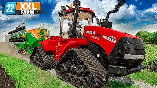 LS22 Der MonsterSchlepper ist auf dem Hof  XXL Farm 73  FARMING SIMULATOR 22 [upl. by Hertz]