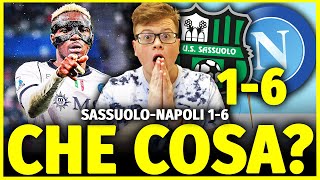 SENZA PAROLE SASSUOLONAPOLI 16 MA CHE E SUCCESSO UMILIANTI DEVASTANTI [upl. by Nightingale]