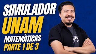 30 Ejercicios REALES de Matemáticas Resuelvo un Examen Simulador UNAM Parte 1 de 3 [upl. by Recneps]