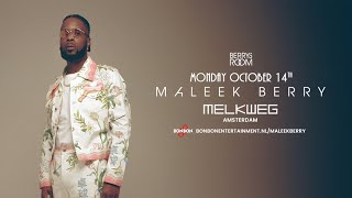 Amsterdam Melkweg Maleek Berry 14102024 [upl. by Cleave]