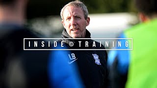 INSIDE TRAINING  Lee Bowyers first day in charge [upl. by Jobie]