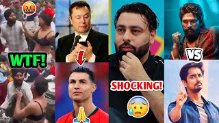 This was SHOCKING😨 Elon Musk on Ronaldo Reel Gone Very Wrong Pushpa 2 Ashish Badshah [upl. by Tu]