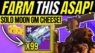 Easy MOON Grandmaster amp SOLO FARM GLITCH New TRIPLE Boost Adept Nightfall Weapons CHEESE Destiny 2 [upl. by Ynetsed]