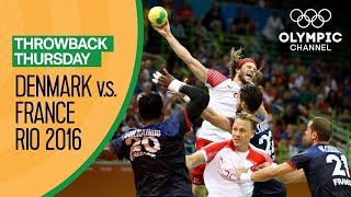 Denmark v France  Full Handball Final  Rio 2016  Throwback Thursday [upl. by Cynarra]