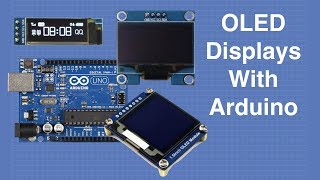 OLED Displays with Arduino  I2C amp SPI OLEDs [upl. by Fancie852]