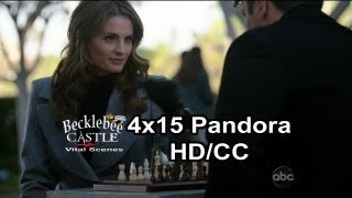 Castle 4x15 Pandora  Beckett Finds Courage To Ask About Sophia HDCC [upl. by Hamrah696]