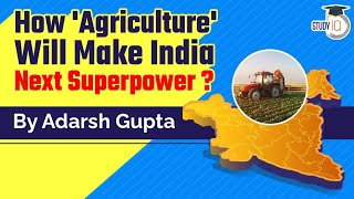 How Agricultural Sector will transform the Indian economy Issues Govt schemes amp Solutions [upl. by Akcemat]