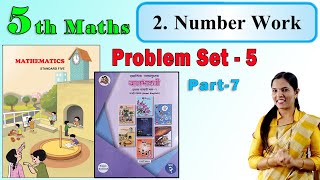 5th Maths  Problem Set 5  Number Work  Lesson  2  Maharashtra Board  Part  7 [upl. by Etennaej]