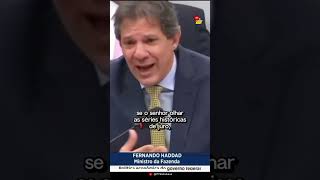 HADDAD RESPONDE KIM quotSE OLHAR AS SÉRIES HISTÓRICAS VERÁ QUE TEM UM PERÍODO EM QUE O BRASIL VOOUquot [upl. by Latisha]