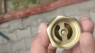 how to repair  replace non return valve  return valve repair  chack valve [upl. by Cynthie229]