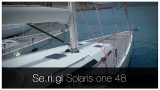 Serigi Solaris one 48  barca a vela usata in vendita Video Solaris one 48 [upl. by Yemorej]