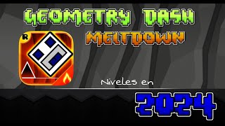 Geometry Dash Meltdown en 2024 [upl. by Godric]