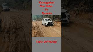 New Veloz Vs Xpander Lewat Jalan Berlumpur Medan Offroad [upl. by Yrelav850]