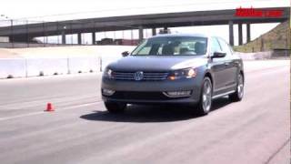 2012 Volkswagen Passat 36 SEL  Track Test [upl. by Samuel]