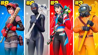 50 SWEATIEST Fortnite Skin Combos [upl. by Corron912]