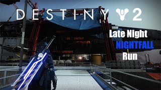 DESTINY 2 NIGHTFALL Run [upl. by Dorolice967]