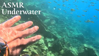 ASMR 🌙 Underwater hills  Underwater sounds waves bubbles no talking [upl. by Enyehc7]