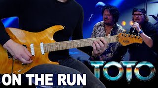 Toto  On The Run  Guitar cover   Poland amp Montreux [upl. by Adnelg]