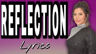 REFLECTION  KATRINA VELARDE COVER  KARAOKE STYLE LYRICS [upl. by Irtimid]