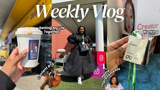 Weekly Vlog  Getting My Life Together Home Improvements Baby Shower Content BTS Chats amp More [upl. by Jonathan]