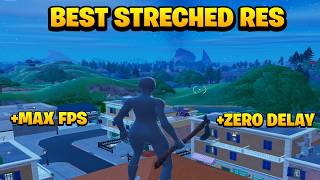 How to get The BEST Stretched Resolution in Fortnite Chapter 5 Season 4 ✅ HUGE FPS BOOST [upl. by Maice869]