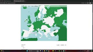 100ing Medieval Europe 1444 on Seterra [upl. by Leinahtan]