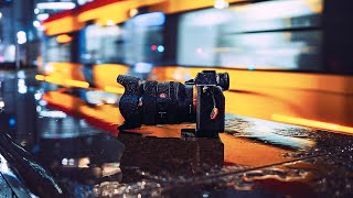 Quick Rainy Street Photography POV w Sony 24mm 14 GM [upl. by Meggie]