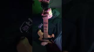 Thrice  Paper Tigers bass cover basscover music bass cover shorts metal video coversong [upl. by Fonville893]