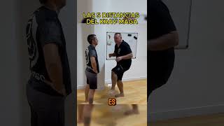 Las distancias en KRAV MAGA✅ kravmagatecnicas artesmarciales [upl. by Ardella]