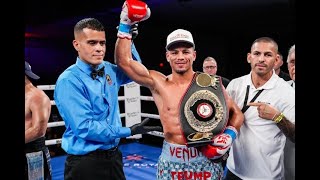 JAMAINE ORTIZ returns with an easy fourround KO of outgunned Argentinian CRISTIAN RUBEN MINO [upl. by Fogel]