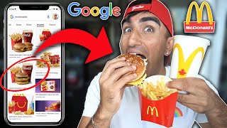 Letting Google Images DECIDE What i Eat for 24 Hours [upl. by Akimad]