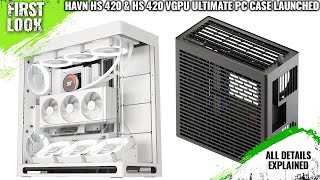 HAVN HS 420 and HS 420 VGPU Ultimate PC Case Launched  Explained All Spec Features And More [upl. by Meldon]